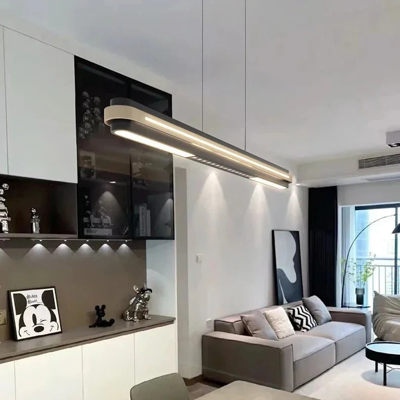 Minimalist Pendant Light Metal Adjustable Dimmable 6