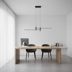 Minimalist Pendant Light Metal Adjustable Dimmable Warm 4