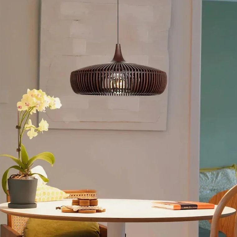 Minimalist Pendant Light Solid Wood Elegant Scandinavian 1