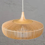 Minimalist Pendant Light Solid Wood Elegant Scandinavian 4