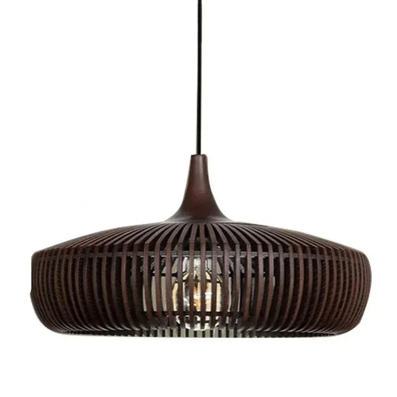 Minimalist Pendant Light Solid Wood Elegant Scandinavian 7