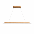 Minimalist Pendant Light Wood Adjustable Height Dimmable 0