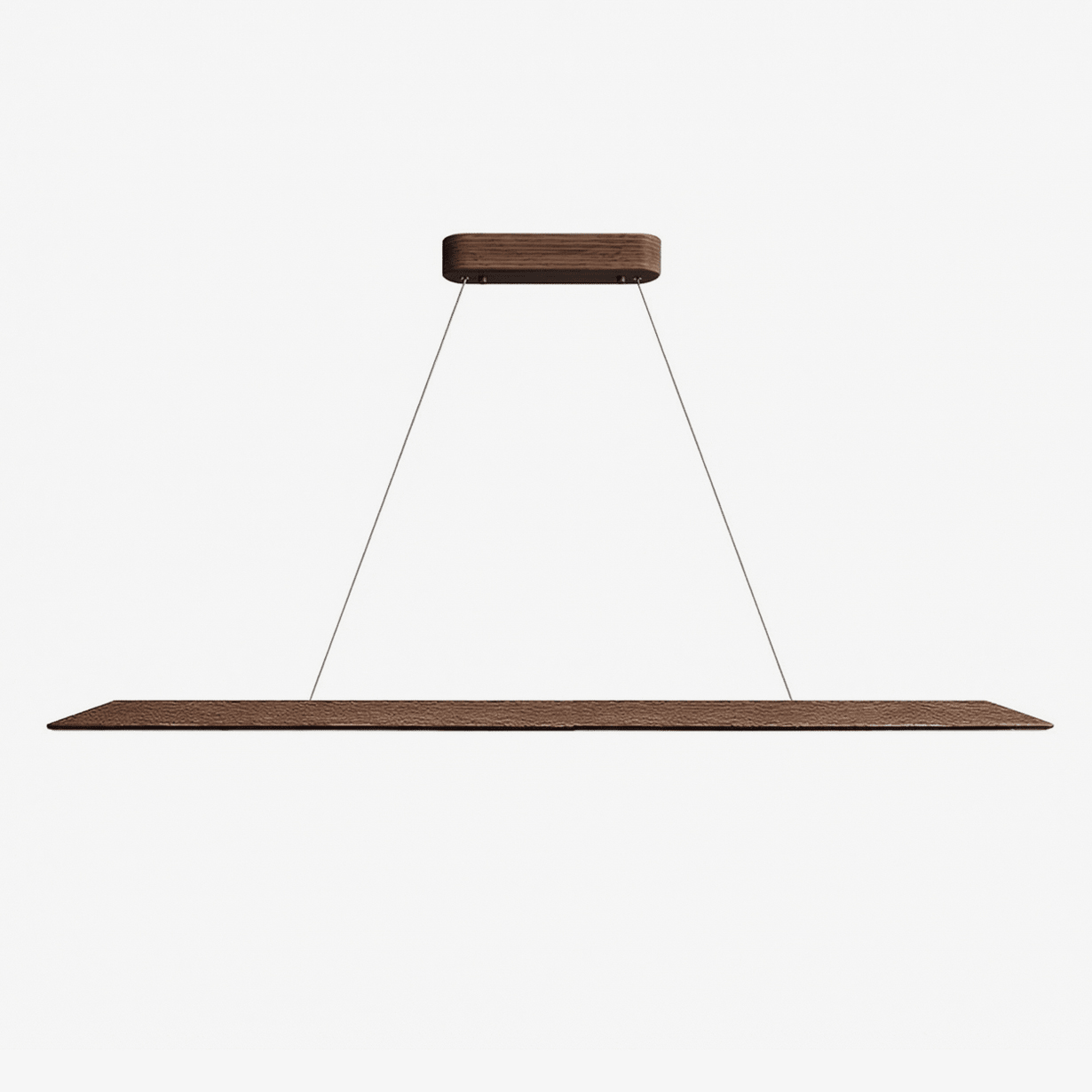 Minimalist Pendant Light Wood Adjustable Height Dimmable 1