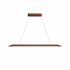 Minimalist Pendant Light Wood Adjustable Height Dimmable 10