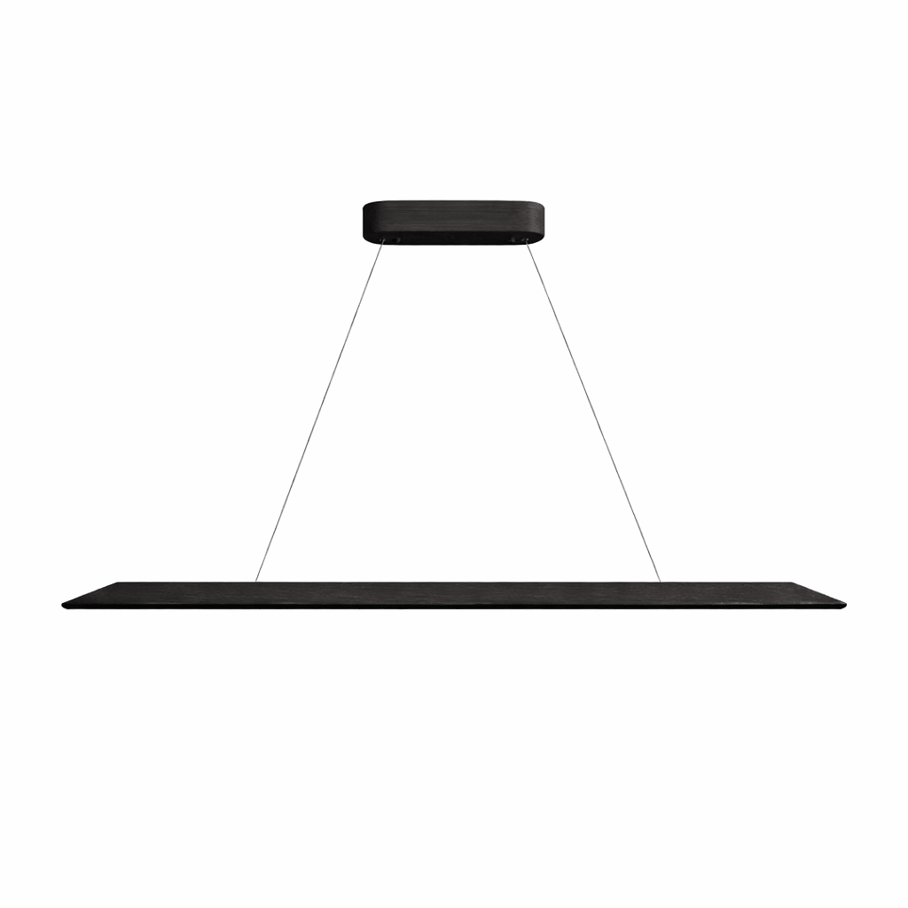 Minimalist Pendant Light Wood Adjustable Height Dimmable 11