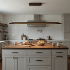 Minimalist Pendant Light Wood Adjustable Height Dimmable 3