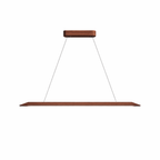 Minimalist Pendant Light Wood Adjustable Height Dimmable 6