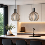 Minimalist Solid Wood Pendant Light Scandinavian Small Ceiling Lamp Home Decor Stack Clear 82