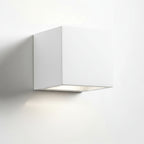 Minimalist Travertine Wall Sconce with Up-and-Down LED Lighting – Waterproof Outdoor and Bathroom Use 6