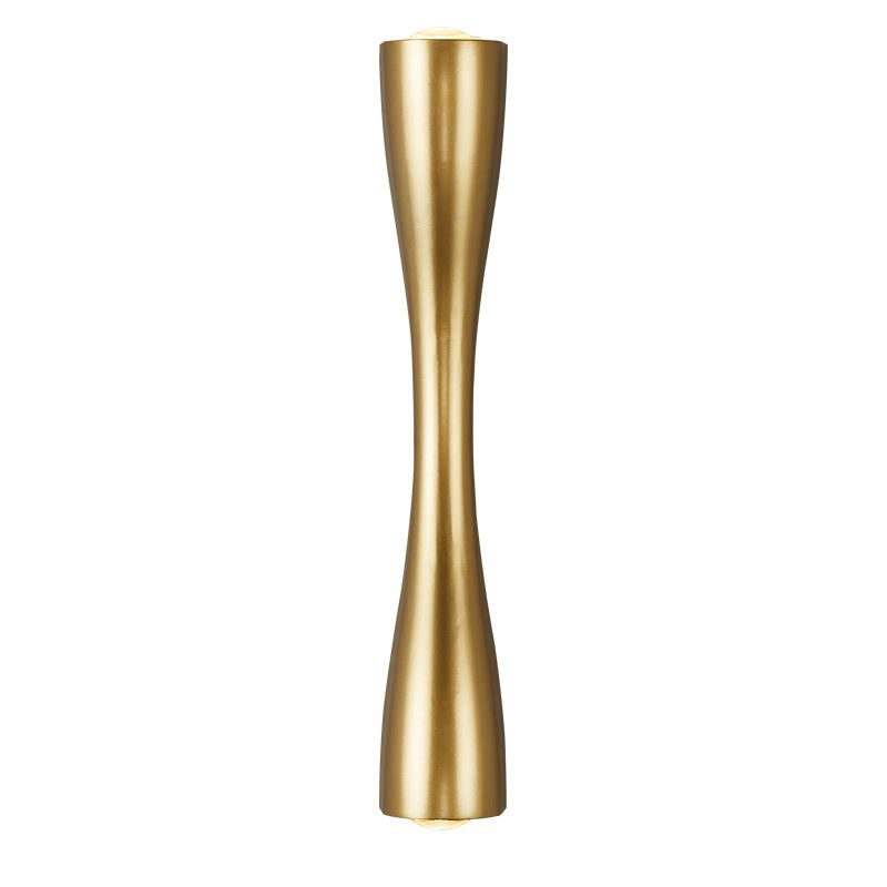 Modern 2-Light LED Wall Sconce Lamp for Indoor and Outdoor Use – Black, Gold or White Finish, 1200 Lumens 4