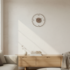 Modern 30 cm Wall Clock – Silent Quartz Mechanism with Acrylic and Wood Design for Minimalist Home Decor 6