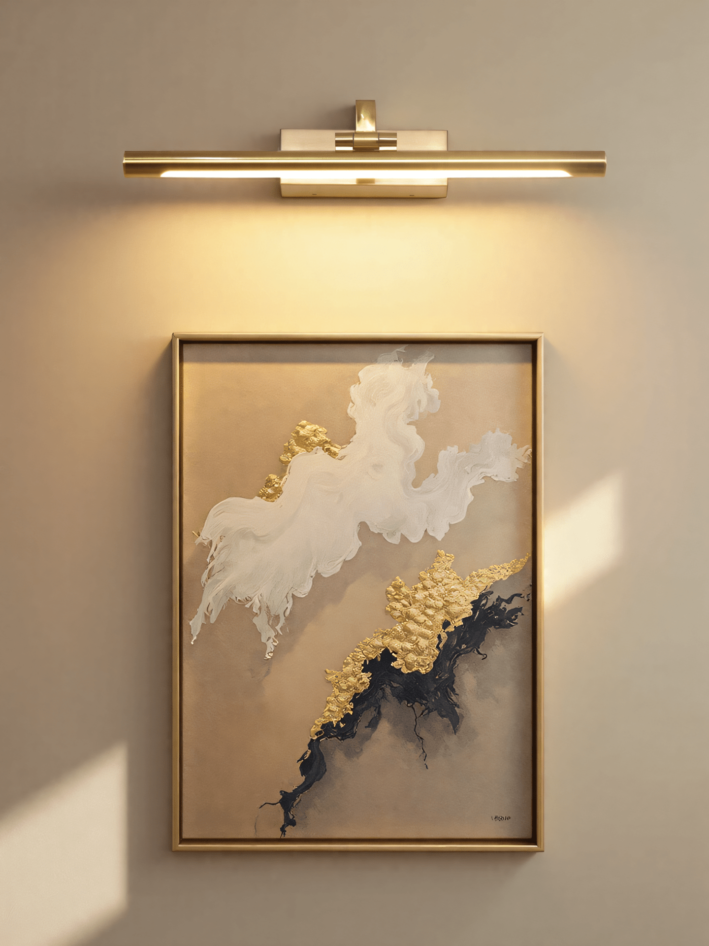 Modern Adjustable LED Wall Sconce in Brass Finish 3