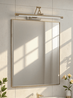 Modern Adjustable LED Wall Sconce in Brass Finish 5