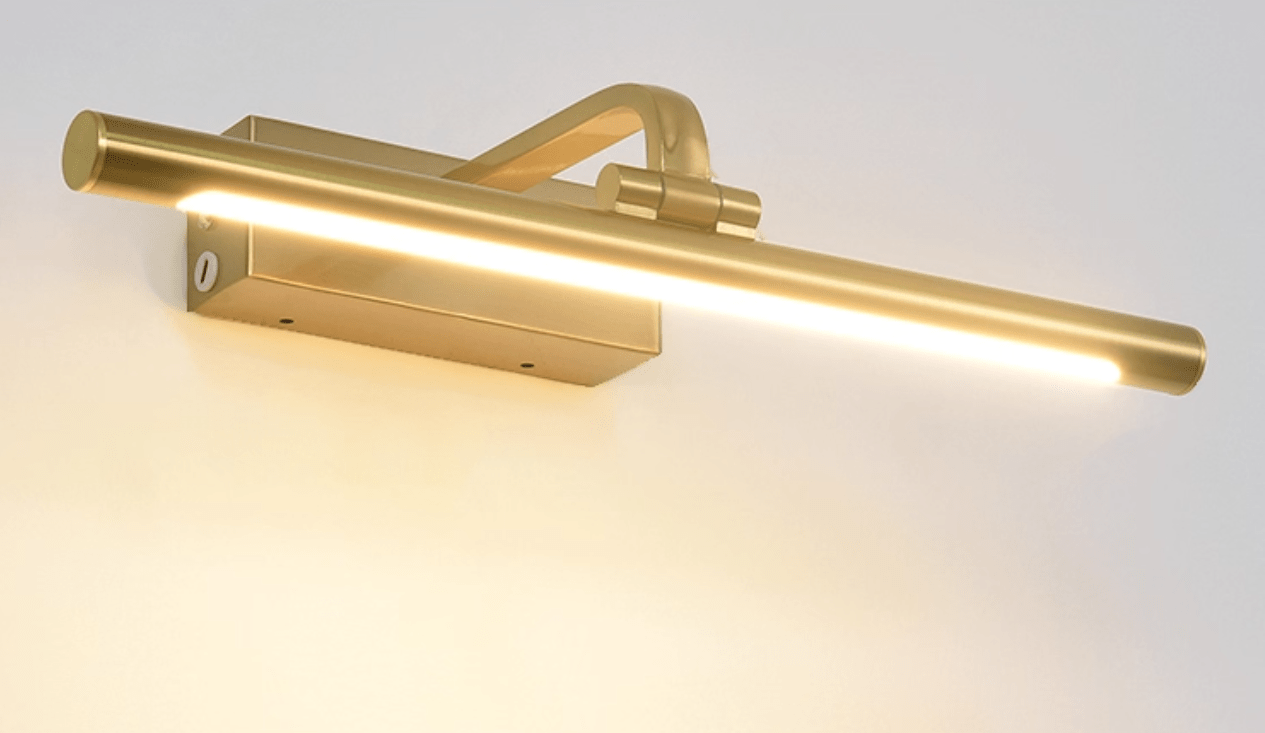 Modern Adjustable LED Wall Sconce in Brass Finish 7