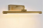Modern Adjustable LED Wall Sconce in Brass Finish 8