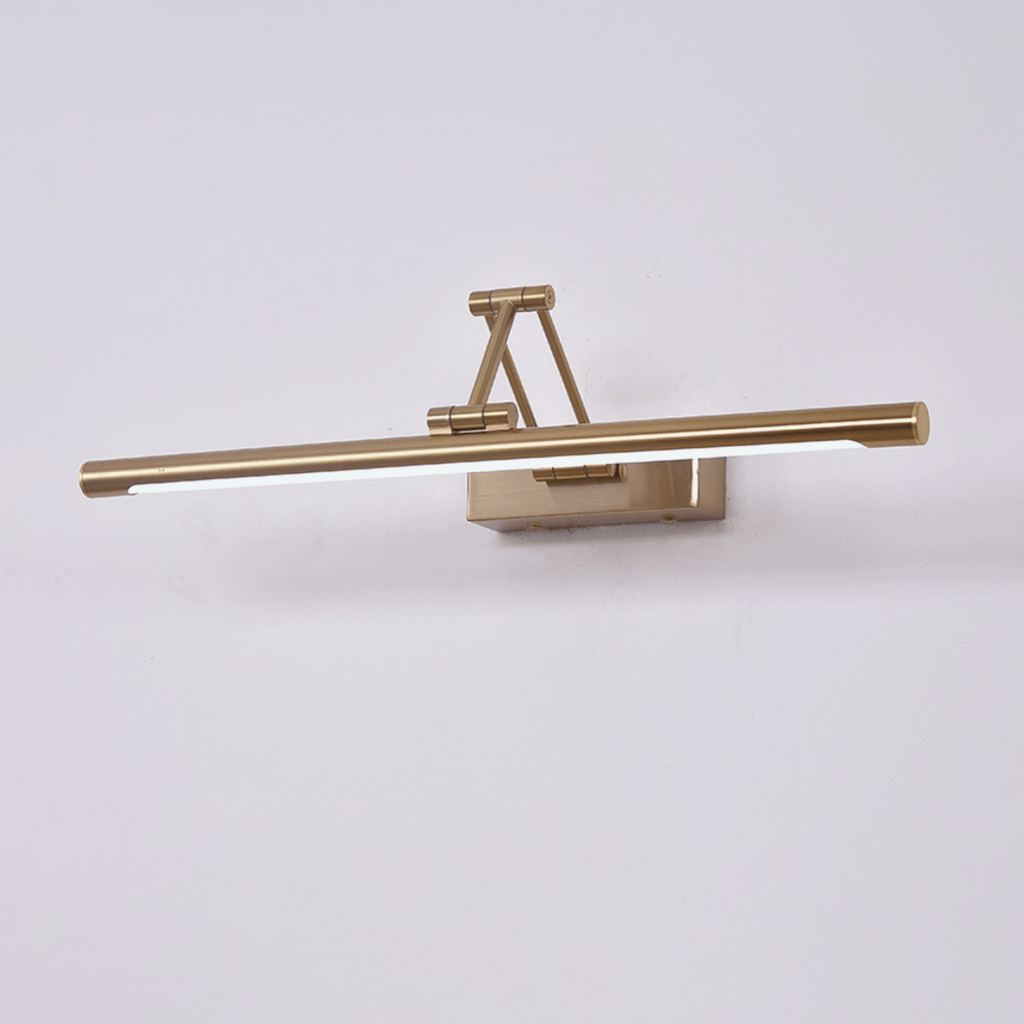 Modern Adjustable LED Wall Sconce in Brass Finish 9