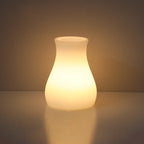 Modern Battery Operated Table Lamp with Remote Control – Geometric Design Bedside Lamp for Adjustable Ambiance 11