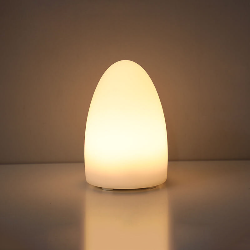 Modern Battery Operated Table Lamp with Remote Control – Geometric Design Bedside Lamp for Adjustable Ambiance 8