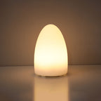 Modern Battery Operated Table Lamp with Remote Control – Geometric Design Bedside Lamp for Adjustable Ambiance 8