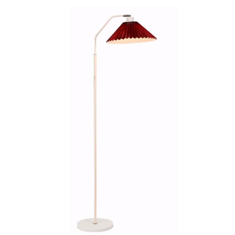 Modern Black Floor Lamp – Minimalist Standing Lamp with Fabric Shade for Living Room and Bedroom 8