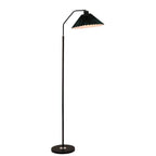 Modern Black Floor Lamp – Minimalist Standing Lamp with Fabric Shade for Living Room and Bedroom 9