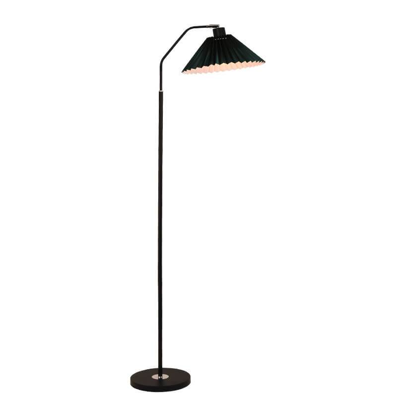 Modern Black Floor Lamp – Minimalist Standing Lamp with Fabric Shade for Living Room and Bedroom 9