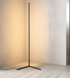 Modern Black Floor Lamp with Remote Control and Dimming Feature 4