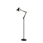 Modern Black Floor Lamp with Retractable Swivel Design – Iron Standing Lamp for Bedroom and Living Room 3