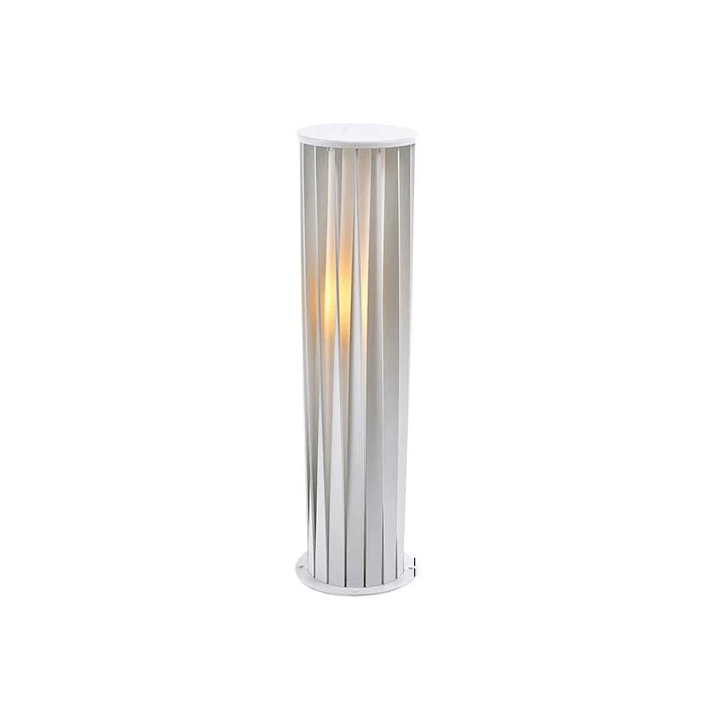 Black Zinc Metal Outdoor Wall Light Cylindrical IP65 Acrylic Shade Modern Patio Garden Home Decor - Stack & Clear 14