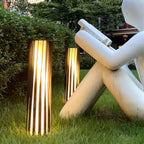 Black Zinc Metal Outdoor Wall Light Cylindrical IP65 Acrylic Shade Modern Patio Garden Home Decor - Stack & Clear 6