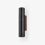 Modern Black Travertine LED Wall Sconce Lighting 1