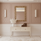 Modern Brass LED Wall Sconce With Alabaster Shade 8