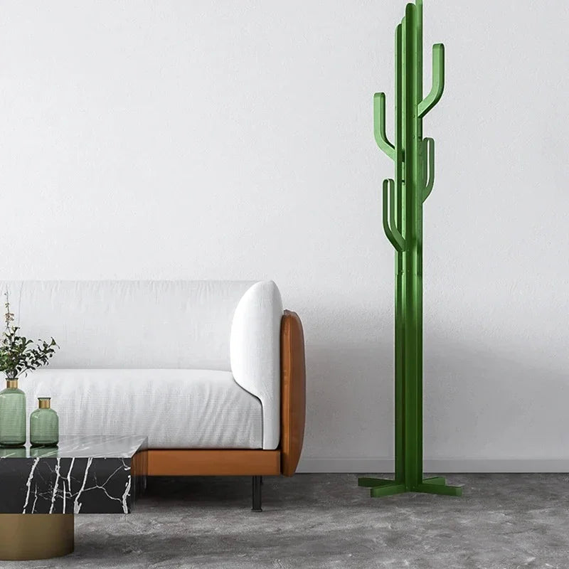 Modern Cactus Coat Stand Powder-Coated Metal 0
