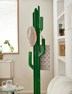 Modern Cactus Coat Stand Powder-Coated Metal 7
