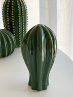 Modern Cactus Sculpture Ceramic 0
