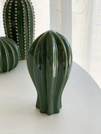 Modern Cactus Sculpture Ceramic 6