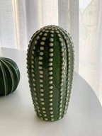 Modern Cactus Sculpture Ceramic 7