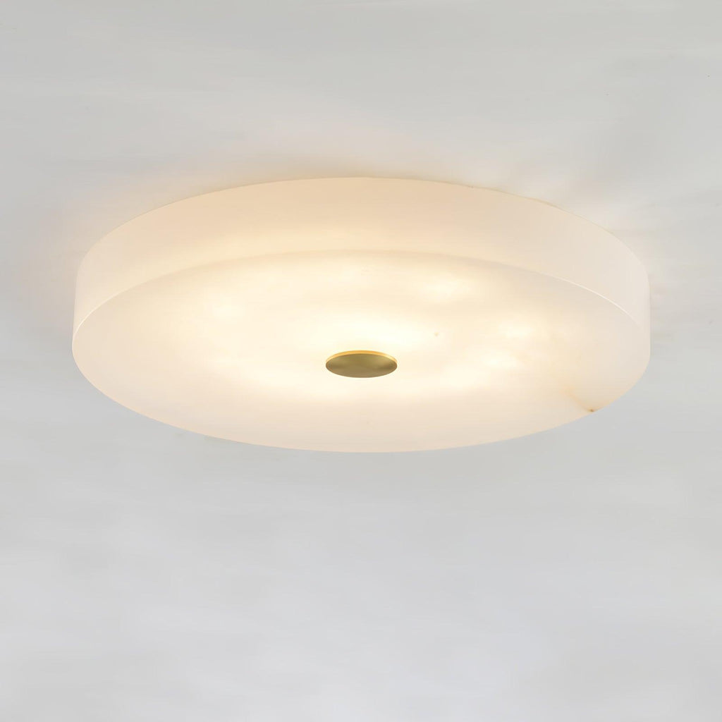 Modern Ceiling Light Alabaster Integrated LED Dimmable 0