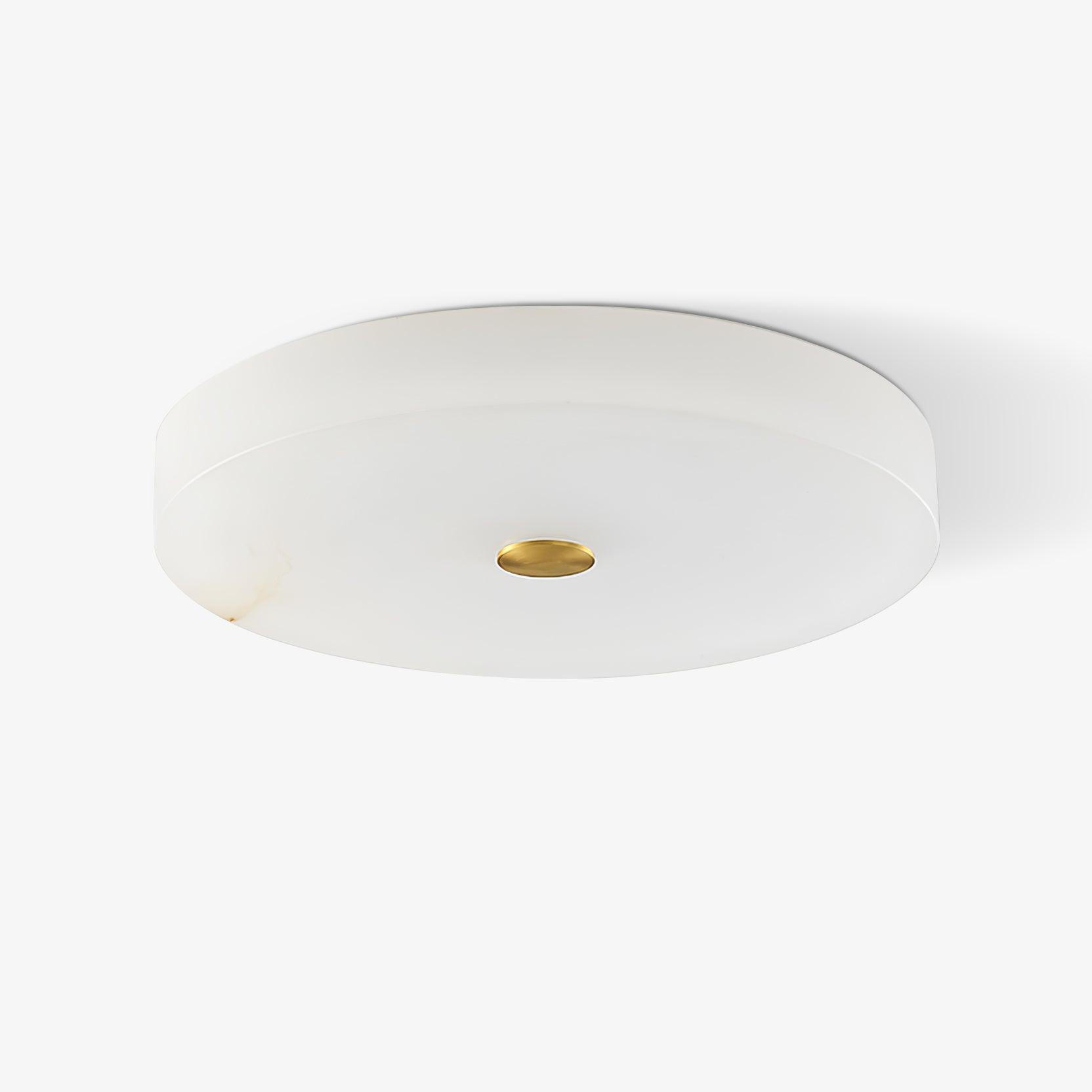 Modern Ceiling Light Alabaster Integrated LED Dimmable 1