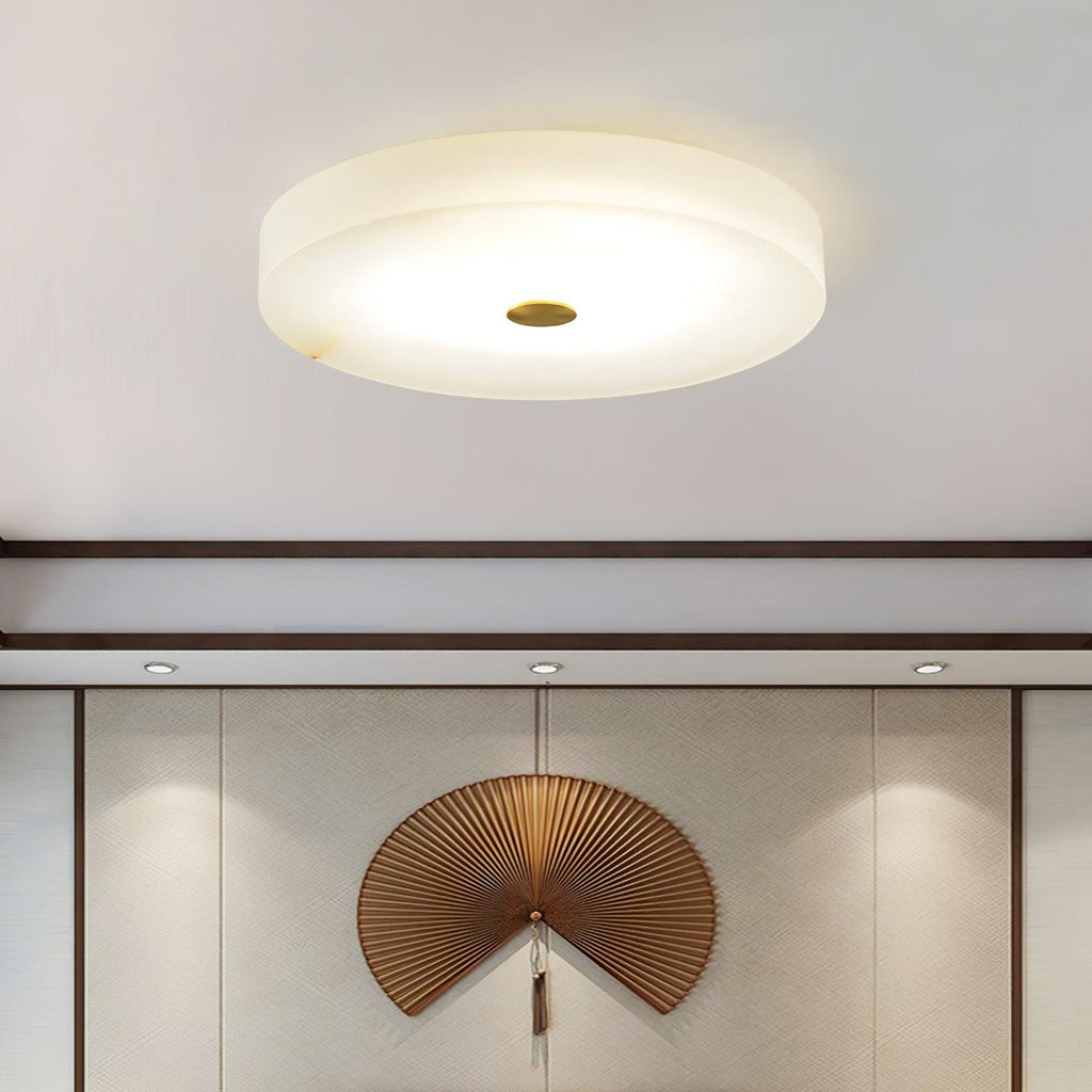 Modern Ceiling Light Alabaster Integrated LED Dimmable 11