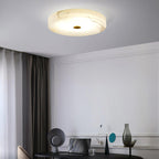 Modern Ceiling Light Alabaster Integrated LED Dimmable 4