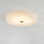 Modern Ceiling Light Alabaster Integrated LED Dimmable 7