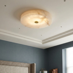 Modern Ceiling Light Alabaster Integrated LED Dimmable 96