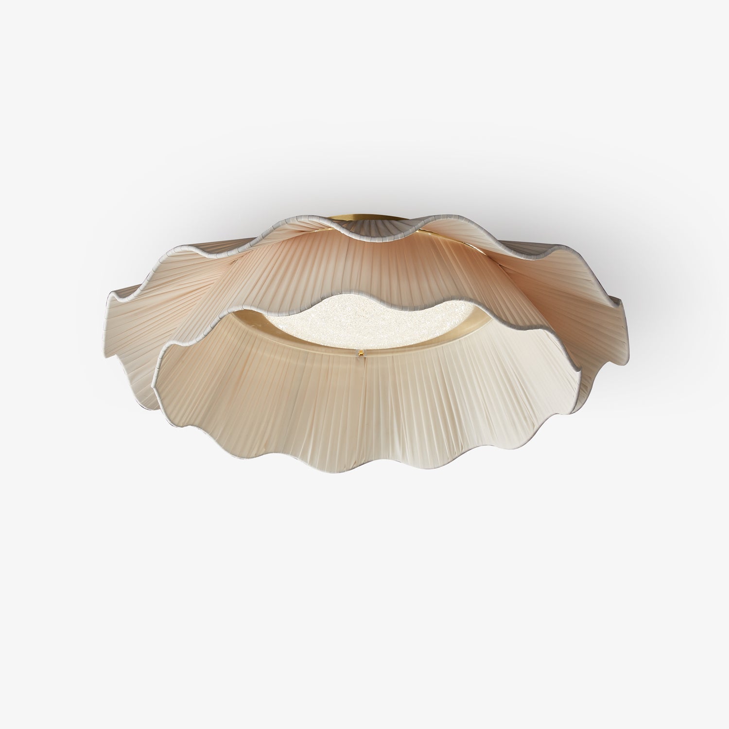 Modern Ceiling Light Brass LED Dimmable Integrated Design 1