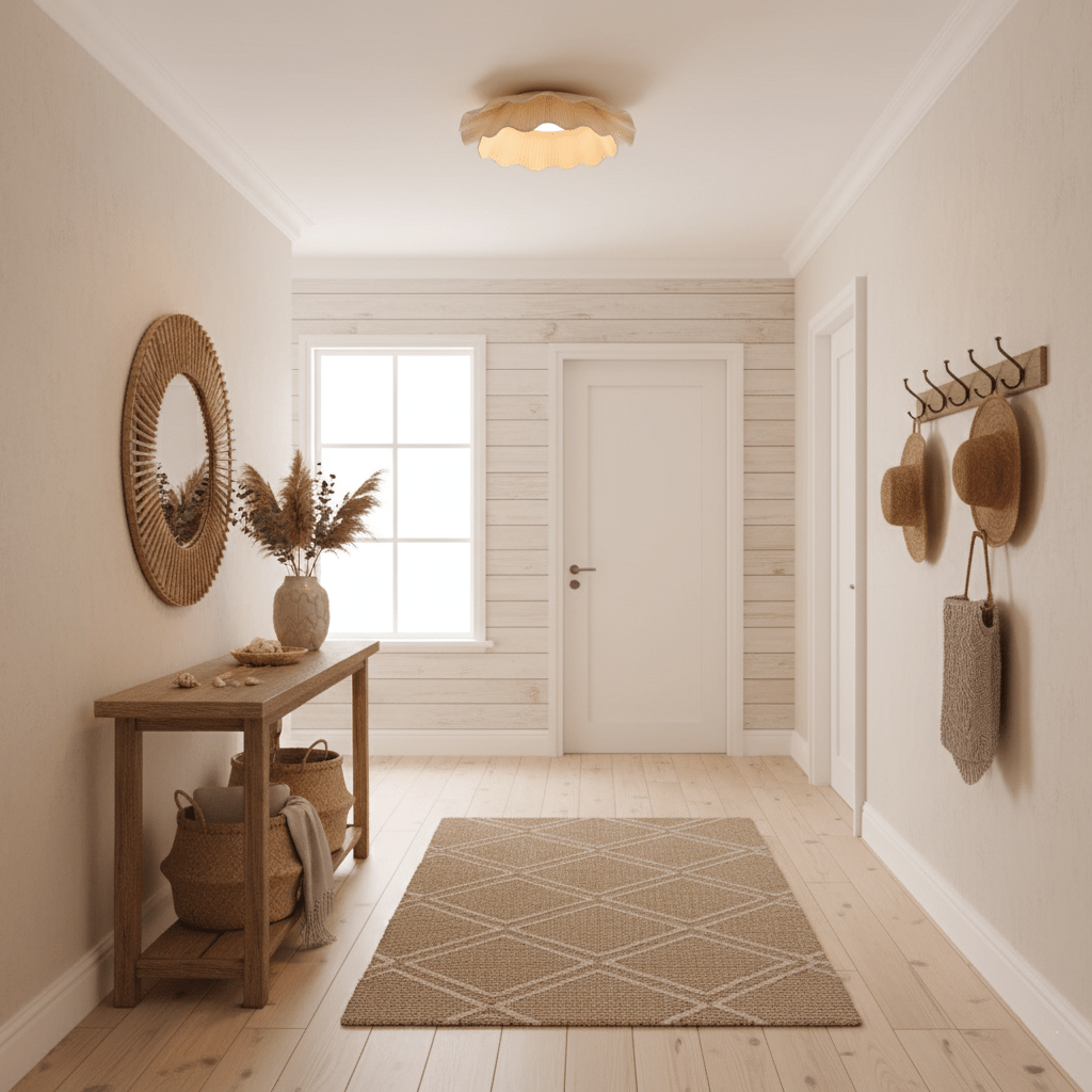 Modern Ceiling Light Brass LED Dimmable Integrated Design 3