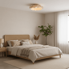 Modern Ceiling Light Brass LED Dimmable Integrated Design 4