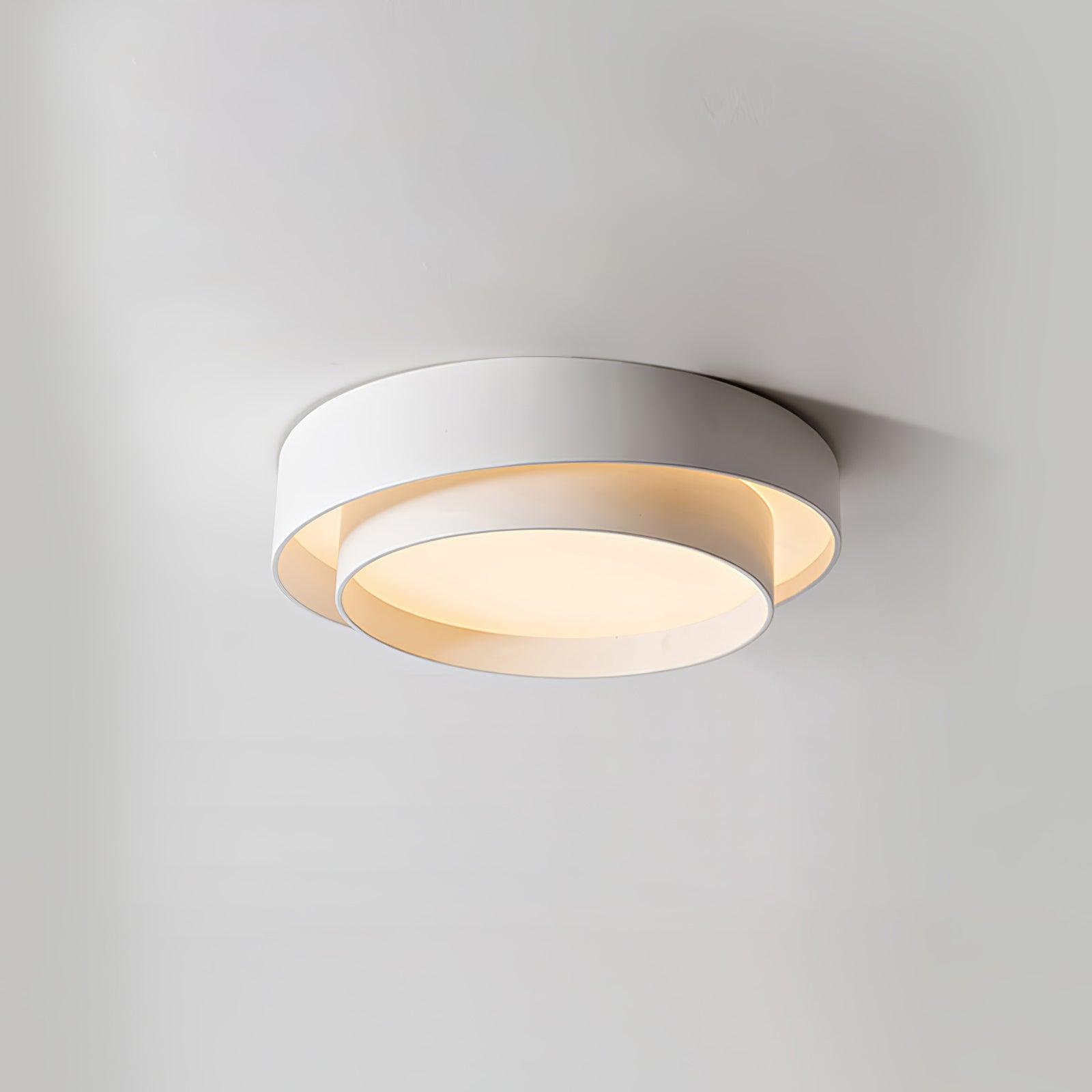 Modern Ceiling Light Integrated LED Dimmable Cylinder Finish 15