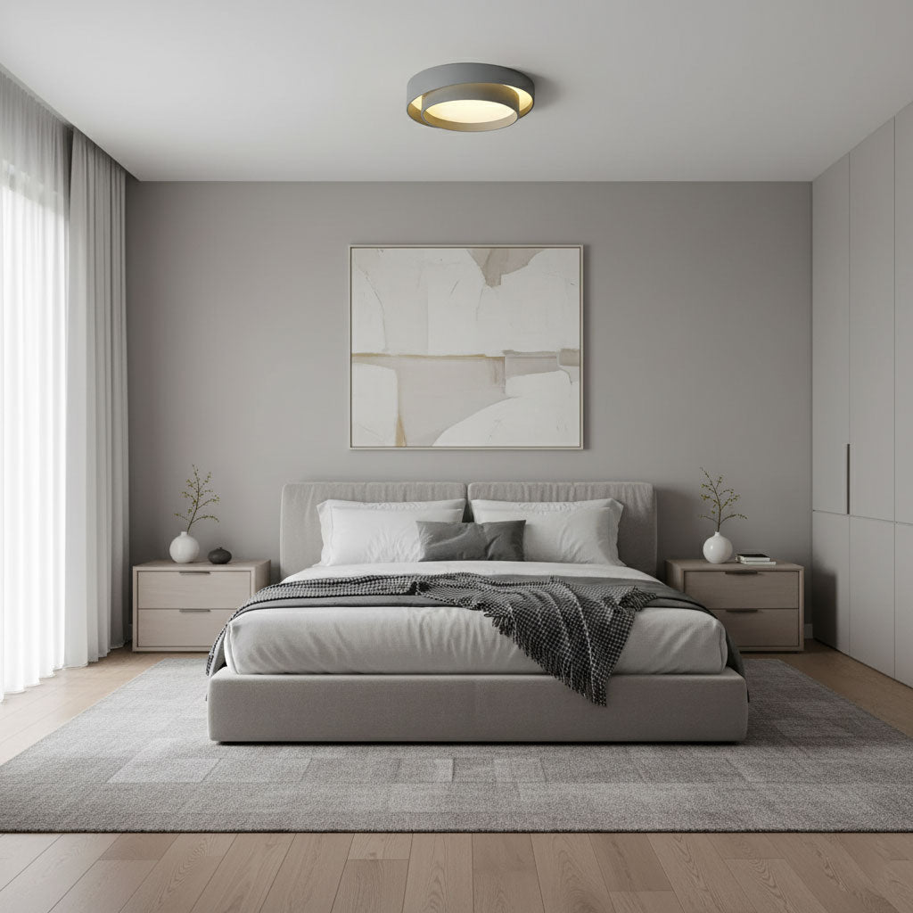 Modern Ceiling Light Integrated LED Dimmable Cylinder Finish 6