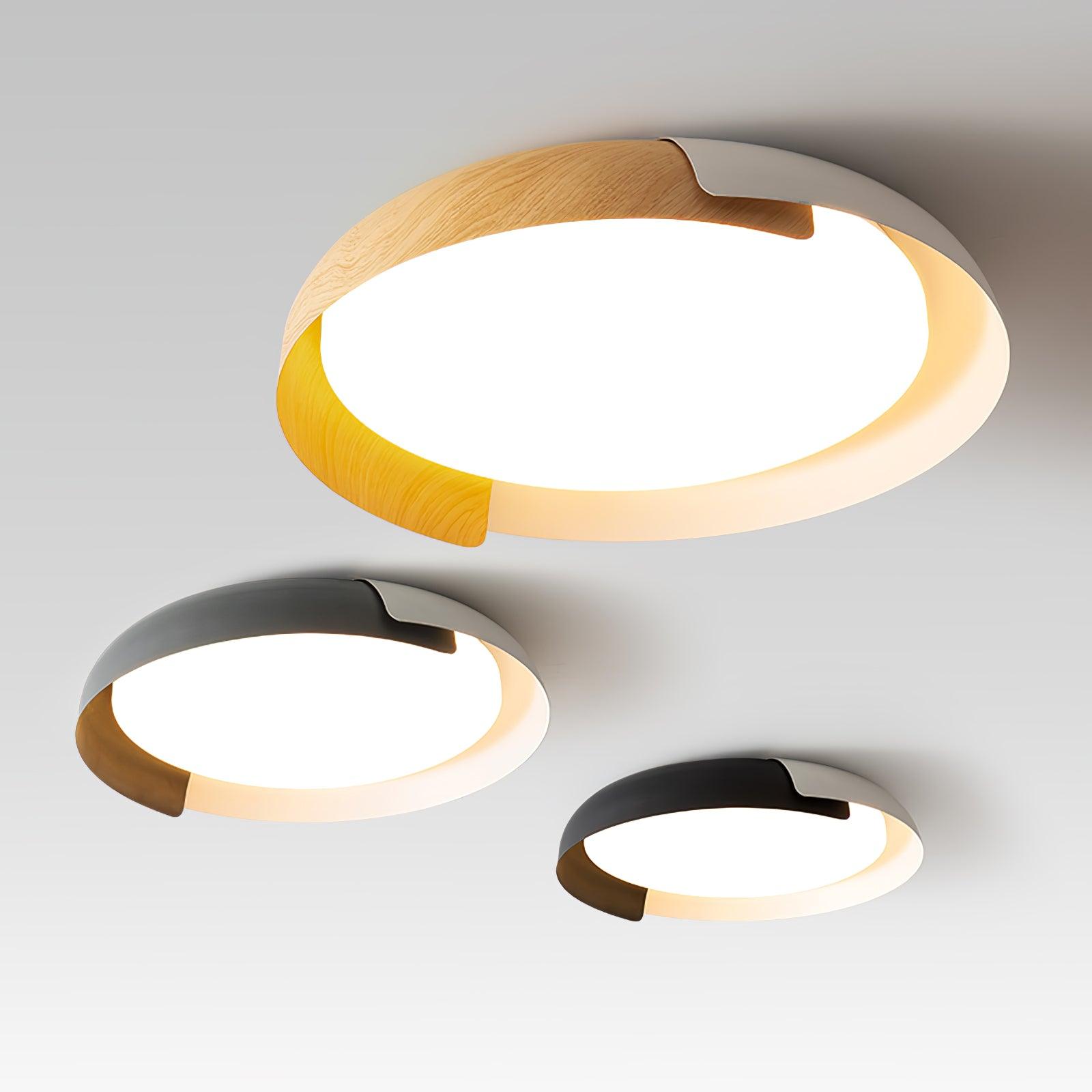 Modern Ceiling Light Metal Acrylic Dimmable Design 2
