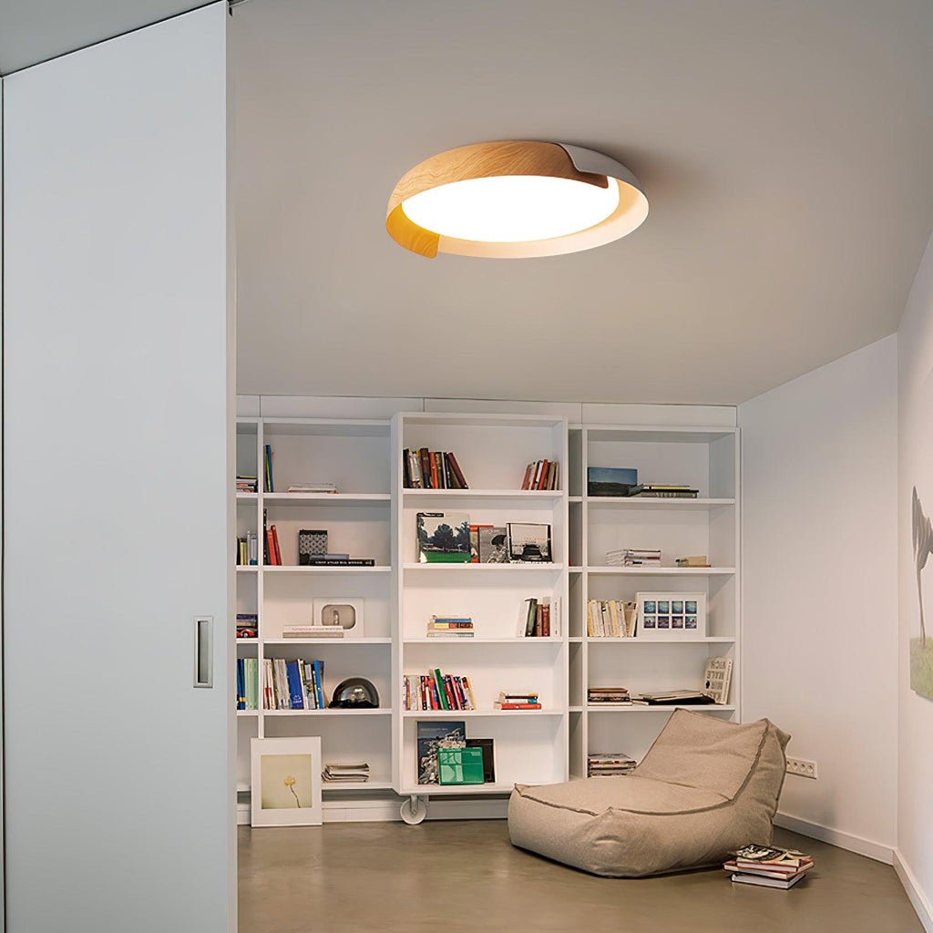 Modern Ceiling Light Metal Acrylic Dimmable Design 5